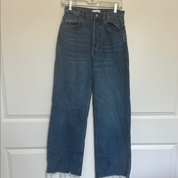 Boyish Blue High-Rise Flare Jeans - Picture 5 of 10